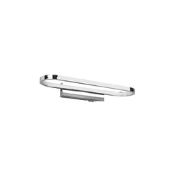 Applique, gianni incl. 1 x LED,SMD,17,0 WATT,3000K,1700 lm. corps: métal, chrome L:40,0CM, L:14,0CM, H:7,5CM interrupteur, - Trio