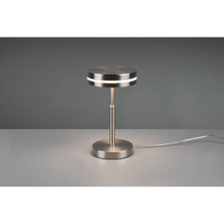 Trio - Franklin Lighting Lampe de table à del Disco 6w Nickel