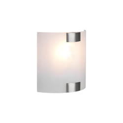 Trio - Applique, Pura1xE27, max.40,0 WVerre, Blanc, Corps: Métal, Nickel matL: