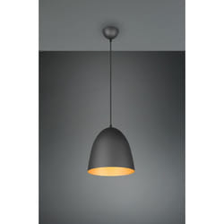 TRIO TILDA – R30661080 éclairage de plafond Noir, Or E27
