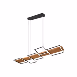 Decouvrez cette très belle suspension metal noir mat et bois - marque Trio garantie 5 ans - livraison rapide - paiement sécur ...