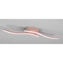 Plafonnier à led route trio lighting r62472499-2 tiges-5w 4000k ip20