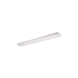 Reality Leuchten - plafonnier led blanca R64144401, plastique blanc mat/chrome, avec led 46 watt, variateur d'intensité