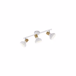 Spots Trio Lighting Latika 3x E14 max 10W blanc mat - R81523031Finition:Couleur : blanc matMatière : métal Abat-jour:Couleur  ...