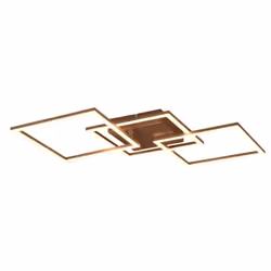 Plafonnier à Led Trio Lighting Trail 31W 3000K coffee - R64493165Plafonnier orientable pouvant être monté aussi bien au mur q ...
