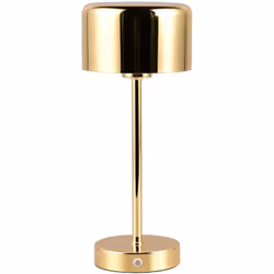 REALITY LEUCHTEN JEFF R59151103 LAMPE DE TABLE À 4 LED EN MÉTAL LAITON POLI AVEC 4 LED 1,5 W