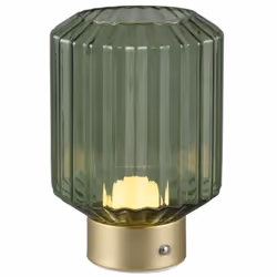 Lampe LED sans fil LORD – Trio Lighting La lampe à poser LORD est une solution d'éclairage nomade au style rétro. Elle associ ...