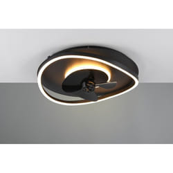 Trio - Plafonnier ventilateur dimmable cct Sortland
