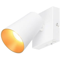 Applique, Applique murale orientable SHARP Blanc en Metal, TRIO