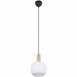 Trio - Suspension, Suspension en verre 20 cm Diva Blanc en Verre