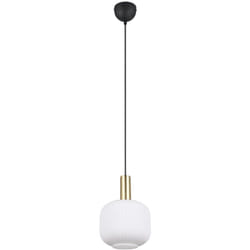 Trio - Suspension, Suspension en verre 20 cm Diva Blanc en Verre