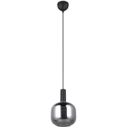 Suspension, Suspension en verre 20 cm Diva Gris en Verre Trio