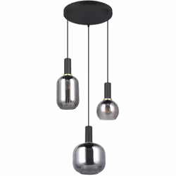 Suspension DIVA – Un luminaire chic et raffiné La suspension DIVA à 3 lampes offre un éclairage élégant et moderne. Disponibl ...