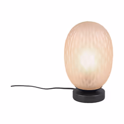 Trio Lighting Lampe à poser Facette 1xE27 max 25W amber - 564200113Lampe à poser avec interrupteur à fil -Puissance maximale  ...