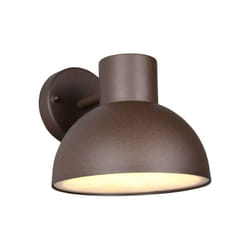 Trio - Applique de jardin, Applique outdoor IP44 Elbe Marron en Metal