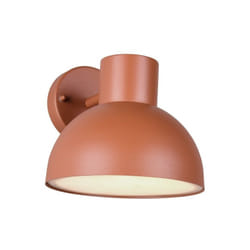 Trio - Applique de jardin, Applique outdoor IP44 Elbe Terracotta en Metal