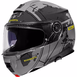Schuberth C5 Globe Casque, gris, taille L pour Hommes