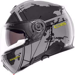 Schuberth C5 Globe Casque, gris, taille L pour Hommes - Vue supplémentaire 4