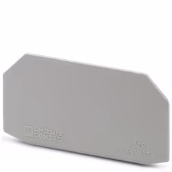 Phoenix 0321022, Cache de bornier, 50 pièce(s), Gris, V2, 1 mm, 56,5 mm