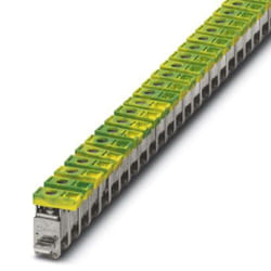 Phoenix AKG 35 GNYE bornier Vert, Jaune
