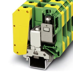 Phoenix Contact 0443049 bornier 1 Vert, Jaune