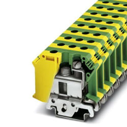 Phoenix Contact 0443065 bornier 2 Vert, Jaune