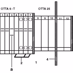 Phoenix OTTA 6-T bornier Gris