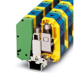 Phoenix Contact 3009176 bornier 2 Jaune, Vert