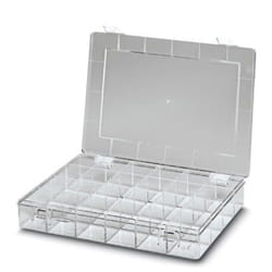Phoenix Contact 5031524 Boîte de rangement Rectangulaire Plastique Transparent