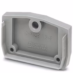 Phoenix D-MSB 1.5-F, Cache de bornier, 50 pièce(s), Gris, 9,9 mm, 32 mm, 22 mm