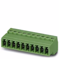 Phoenix 1858015, PCB, Vert, Polyamide, Étain, 160 V, 8 A