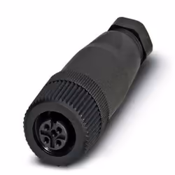 Phoenix SACC-M12FS-4CON-PG7, M12, Noir, IP67, 250 V, 4 A, 14,3 g