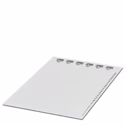 Phoenix Contact 0808257, Marqueurs de bornier, 10 pièce(s), Polyester, Blanc, -40 - 100 °C, 29 mm