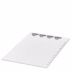 Phoenix Contact 808095, 10 pièce(s), Polyester, Blanc, -40 - 100 °C, 13,2 g