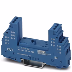 Phoenix Contact 2839486, 24 V, Bleu, Polyamide, IP20, 61,83 g, 17,7 mm