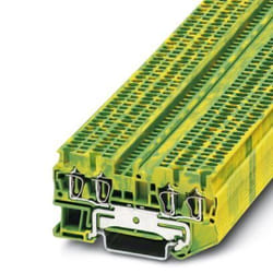 Phoenix Contact 3031209 bornier 4 Jaune, Vert