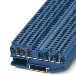 Phoenix Contact 3031458 bornier 4 Bleu