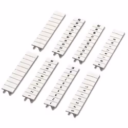 Phoenix 1050017:0041, Marqueurs de bornier, 10 pièce(s), Blanc, 5 mm, 1,27 g