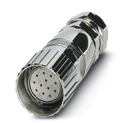 Phoenix 1000041 connecteur de fils M23 Argent