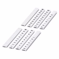 Phoenix 0808749:0011, Marqueurs de bornier, 10 pièce(s), Blanc, 6 mm, 0,388 g