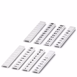 Phoenix 0808626:0021, Marqueurs de bornier, 10 pièce(s), Blanc, 0,5 g