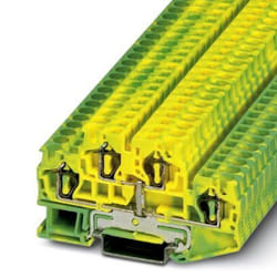 Phoenix Contact 3036039 bornier 4 Jaune, Vert