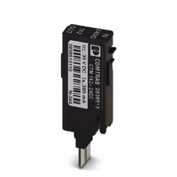 Phoenix Contact 2838513, 24 V, Noir, Polyamide, IP20, 10 g, 9,5 mm