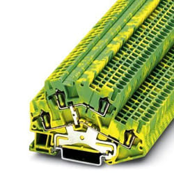 Phoenix Contact 3038480 bornier 4 Jaune, Vert