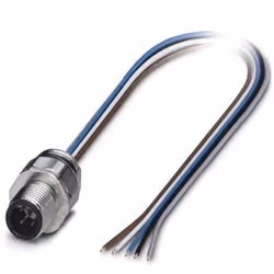 Phoenix SACC-EC-M12MSB-5CON-PG9/0.5, 0,5 m, M12, Mâle, Multicolore