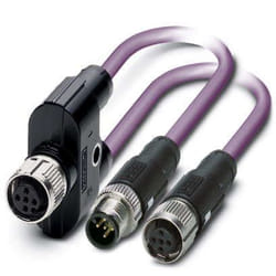 Phoenix Contact 1514579 câble de signal 0,5 m Violet