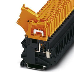 Phoenix Contact 3046249 bornier 2 Orange, Noir