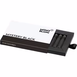 Montblanc U0105191, Noir, Noir, Blanc, Stylo-plume, Boîte, 8 pièce(s)