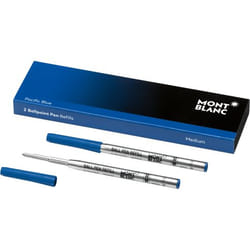 Montblanc 116213 recharge pour stylos Moyen Bleu 2 pièce(s)