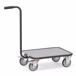 fetra 1161/7016, Contre-plaqué, Acier, Chariot de transport, Gris, 250 kg, 4 roue(s), 12,5 cm